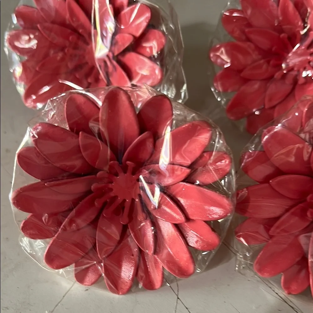Park designs split pea set of six napkin rings ZINNIA
